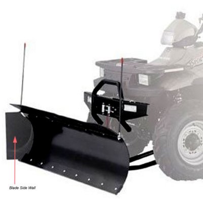 2004 Honda rancher snow plow #3