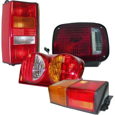 1993 2012 Jeep Grand Cherokee Tail Light   Crown Automotive, Without wiring harness, Direct fit, Halogen