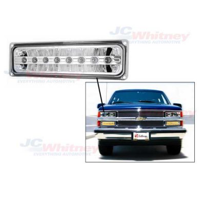 1998 2000 Toyota Tacoma Bumper Light   In Pro Car Wear, Direct fit, Clear lens