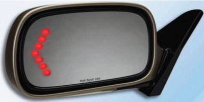2001 2006 Acura MDX Mirror Glass   Muth, Direct fit, With turn signal, Heated