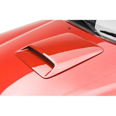 3dCarbon Factory style Hood Scoop