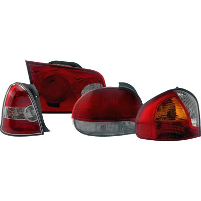 2002 2012 Kia Sedona Tail Light   Auto 7, Direct fit, With bulb(s), Clear lens
